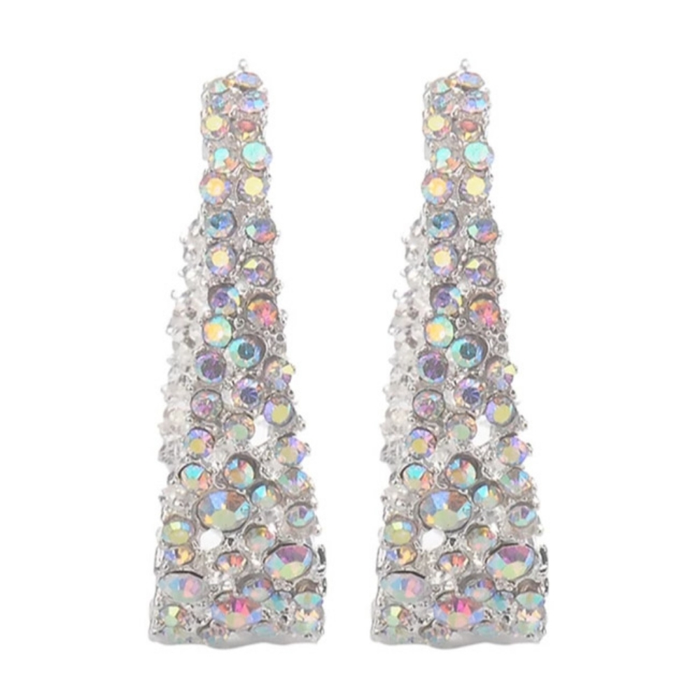 🎀 Boho Open Work Eardrop Earrings - Picture 5 of 7